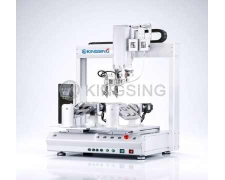Six-Axis Dual-Head Rotary Soldering Robot