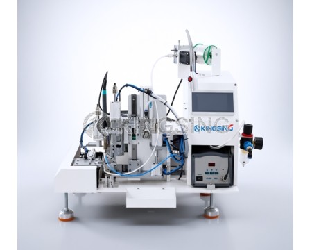 Semi-Automatic Wire Stripping and Soldering Machine