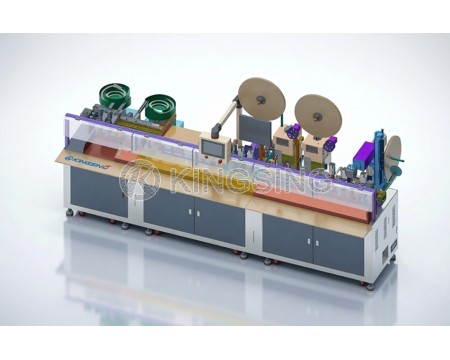Double‑Side Shrink‑Tube Marking, Inserting & Housing Insertion System