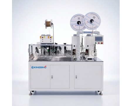 Parallel Twin Cable Crimping & Sleeve Inserting Machine
