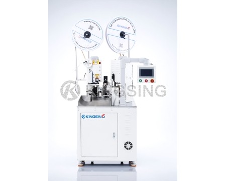 Automatic Dual-Head Terminal Crimping Machine
