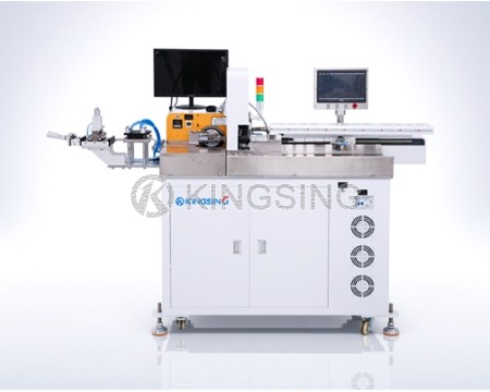 Automatic Wire Tinning and IDC Connector Crimping Machine