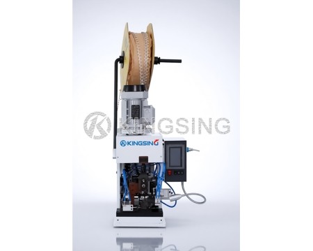 Wire Stripping and Flag Terminal Crimping Machine