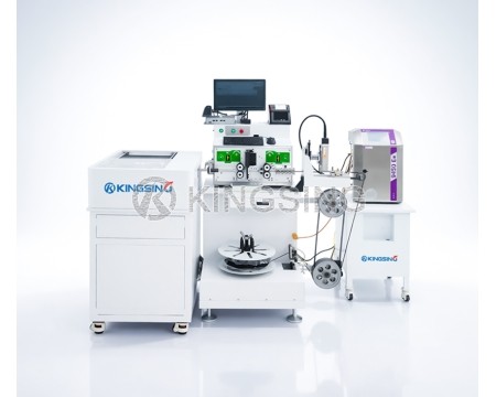 Wire Stripping & Inkjet Printing Machine With Dual Bowl Coiling System