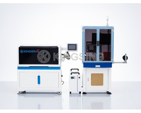 Automatic Cable Cutting Stripping and Laser Marking Machine
