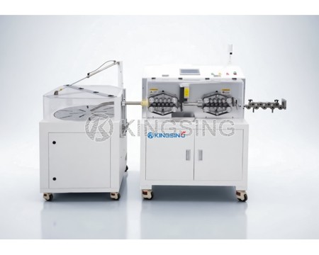 Automatic Cable Stripping Machine With Coiling Machine