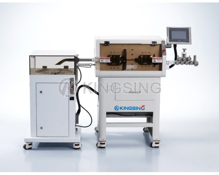 Automatic Wire Cutting Stripping and Winding Machine