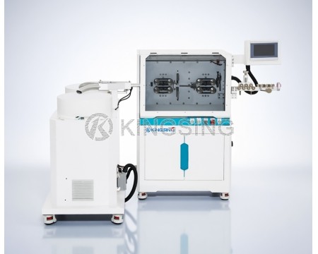 Electric Wire Stripping Machine With Double-bowl Coiling System