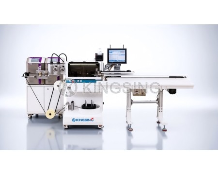Automatic Wire Feeding Stripping Machine with 2 Inkjet Printers and an MES system