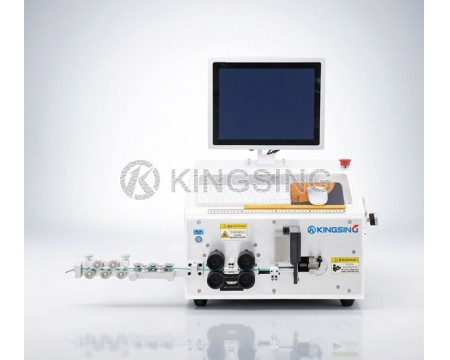 Wire Strip and Bend Machine With MES System