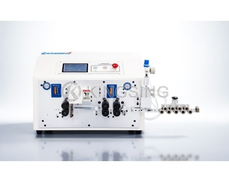 Wire Arranging, Splitting, and Stripping Machine
