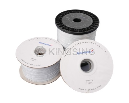 Oval-Shaped Metal Core Cable Tie