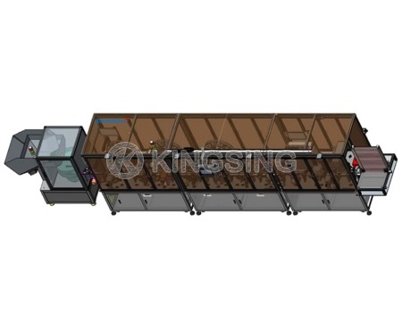 10P Pin Bending Inspection and Packaging Automatic Machine