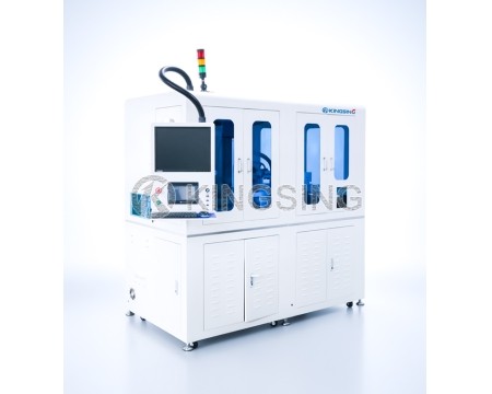 Automatic Coaxial Cable Crimping and Soldering Machine (short-wire type)