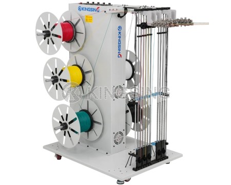 Five Station Wire Spool Prefeeding Machine+Straightener