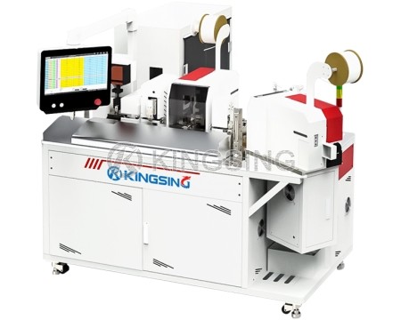 Single-wire single-tube Automatic Insertion Tube Single-sided Crimping Machine (one end is flattened)
