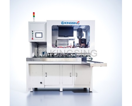 Semi-automatic Power Cord Plug Crimping Machine